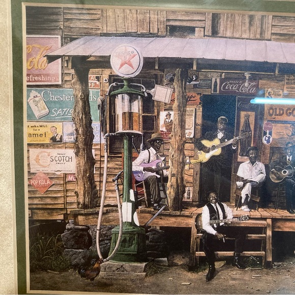 “Buy Me Some Blues" Jimi Claybrooks Framed Print Wall Art Decor - Picture 4 of 12